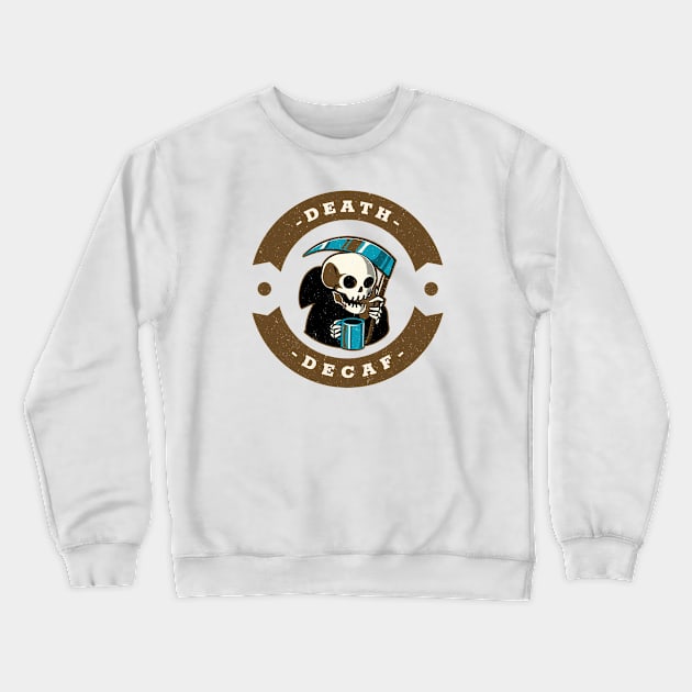 SKULL COFFEE Crewneck Sweatshirt by GreatSeries